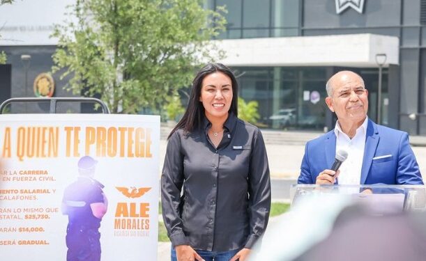 SUBIRÁ ALE MORALES SUELDOS DE POLICÍAS Y TRÁNSITOS EN SAN NICO 1 SUBIRÁ ALE MORALES SUELDOS DE POLICÍAS Y TRÁNSITOS EN SAN NICO