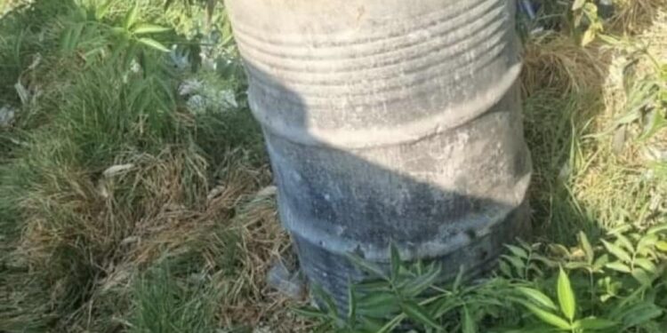 ENCUENTRAN RESTOS HUMANOS DENTRO DE UN TAMBO EN ALMOLOYA DEL RÍO 1 ENCUENTRAN RESTOS HUMANOS DENTRO DE UN TAMBO EN ALMOLOYA DEL RÍO