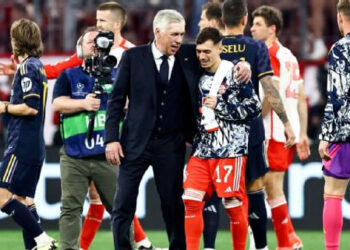 ANCELOTTI SIGUE HACIENDO HISTORIA: SEGUNDO ENTRENADOR CON MÁS PARTIDOS DIRIGIDOS EN LA CHAMPIONS CON EL REAL MADRID