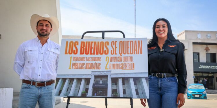 LLAMA ALE MORALES A EMPLEADOS MUNICIPALES A LIBRARSE DEL CLAN SALGADO