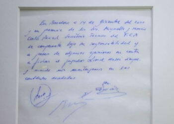 LA SERVILLETA DEL PRIMER CONTRATO DE MESSI CON EL BARCELONA SE SUBASTA POR 762.000 LIBRAS
