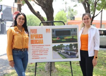 MODERNIZARÁ ALE MORALES PARQUES DE REPÚBLICA MEXICANA Y LAS TORRES ¡HASTA CON CINE!