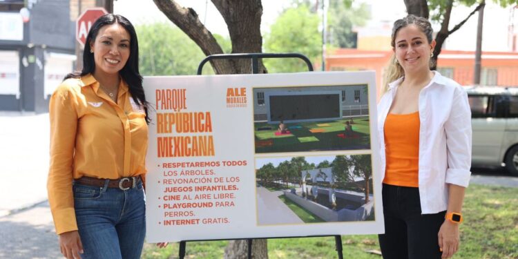 MODERNIZARÁ ALE MORALES PARQUES DE REPÚBLICA MEXICANA Y LAS TORRES ¡HASTA CON CINE! 1 MODERNIZARÁ ALE MORALES PARQUES DE REPÚBLICA MEXICANA Y LAS TORRES ¡HASTA CON CINE!