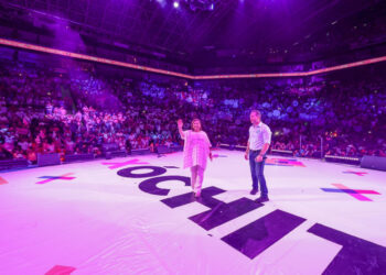 CIERRA XÓCHITL EN NL CON ALITO Y ADRIÁN; PROMETE SEGURIDAD