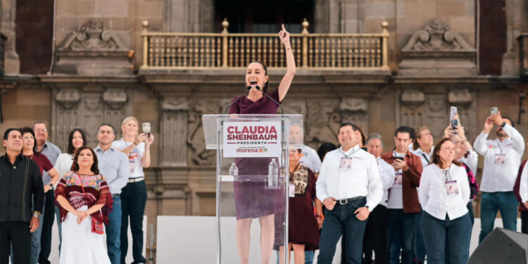 PROMETE SHEINBAUM GOBERNAR PARA TODOS