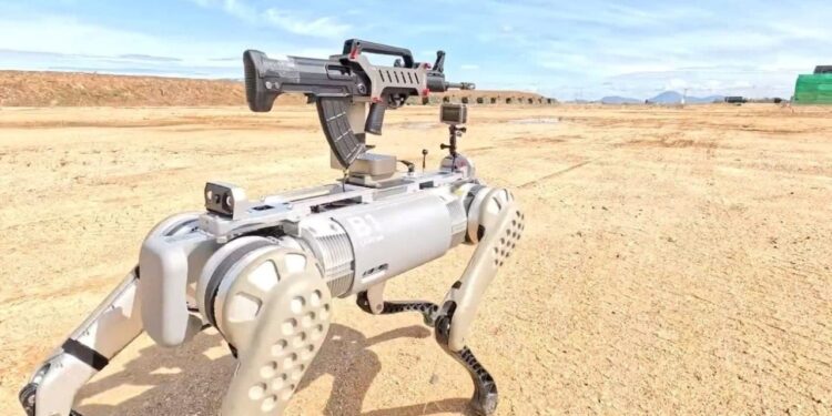 PERROS ROBOT DEL EJÉRCITO CHINO DIVIDEN OPINIONES 1 PERROS ROBOT DEL EJÉRCITO CHINO DIVIDEN OPINIONES