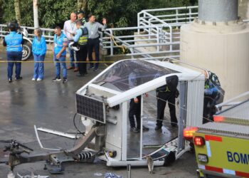 DESPLOME DE TELEFÉRICO EN MEDELLÍN