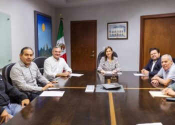 ACUERDAN CRISTINA DÍAZ Y HÉCTOR GARCÍA TRANSICIÓN EN GUADALUPE