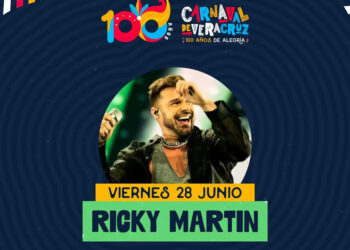 RICKY MARTIN, INVITADO ESPECIAL EN LOS 100 AÑOS DEL CARNAVAL DE VERACRUZ