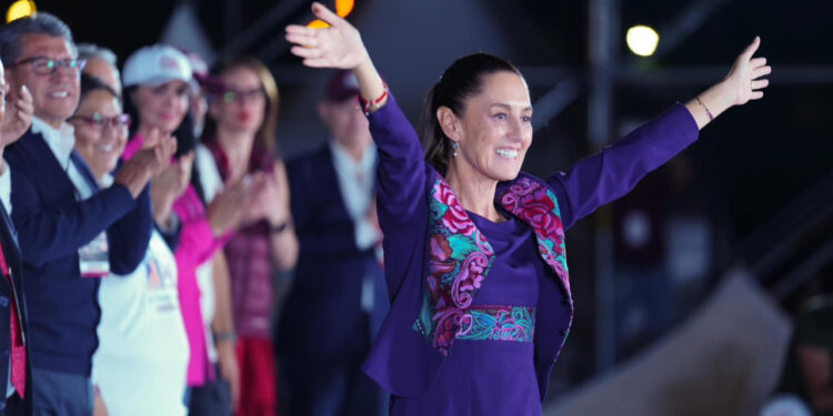 GANA SHEINBAUM; SERÁ LA PRIMERA MUJER PRESIDENTA DE MÉXICO