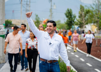 INAUGURA RAÚL CANTÚ NUEVO PARQUE LINEAL EN SALINAS VICTORIA