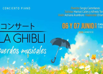 CONCIERTO A LA GHIBLI: RECUERDOS MUSICALES SE PRESENTA EN CASA HAAS