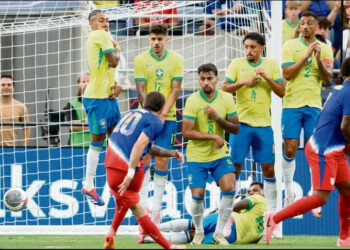 ESTADOS UNIDOS EMPATA CON BRASIL EN PARTIDO AMISTOSO PREVIO A LA COPA AMÉRICA