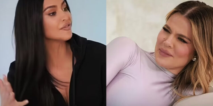 PELEA DE HERMANAS: KIM KARDASHIAN COMPARA A KHLOÉ CON EL PERSONAJE DE BRENDAN FRASER EN "LA BALLENA" 1 PELEA DE HERMANAS: KIM KARDASHIAN COMPARA A KHLOÉ CON EL PERSONAJE DE BRENDAN FRASER EN “LA BALLENA”