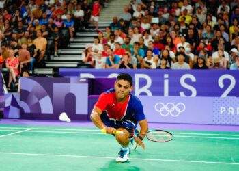 LUIS GARRIDO HACE HISTORIA EN BÁDMINTON EN PARÍS 2024