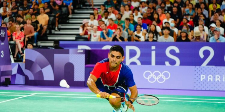 LUIS GARRIDO HACE HISTORIA EN BÁDMINTON EN PARÍS 2024