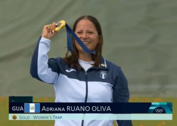 ADRIANA RUANO CONQUISTA ORO OLÍMPICO PARA GUATEMALA EN PARÍS 2024