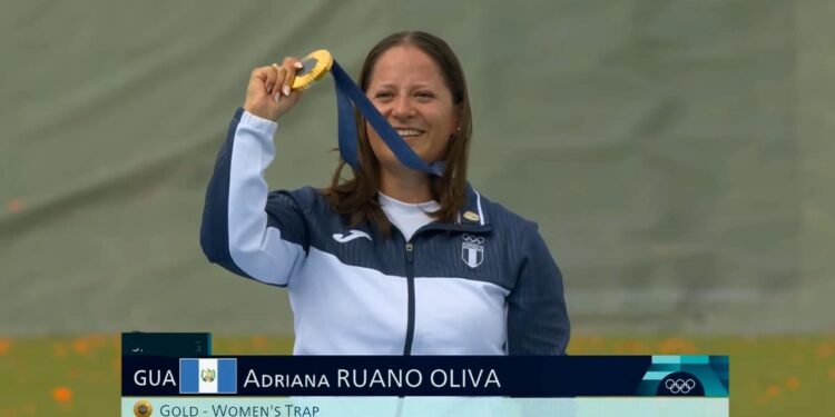 ADRIANA RUANO CONQUISTA ORO OLÍMPICO PARA GUATEMALA EN PARÍS 2024
