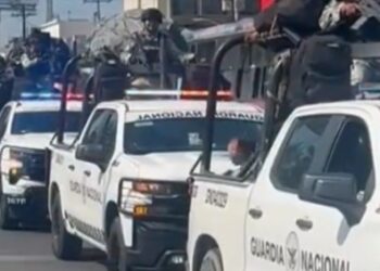 ARRIBAN A NL 300 ELEMENTOS DE SEDENA Y GUARDIA NACIONAL PARA REFORZAR SEGURIDAD