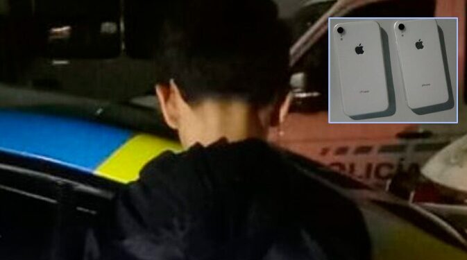 DETIENEN A MENOR POR ROBAR CELULARES 1 DETIENEN A MENOR POR ROBAR CELULARES