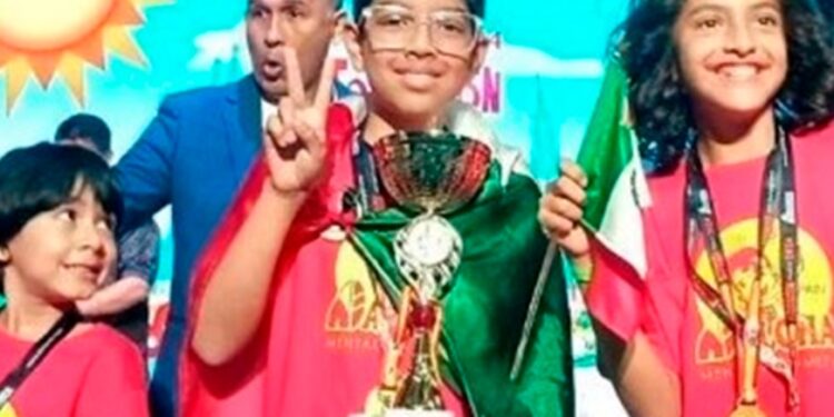 GANA NIÑO DE GUADALUPE CAMPEONATO INTERNACIONAL DE ARITMÉTICA MENTAL 1 GANA NIÑO DE GUADALUPE CAMPEONATO INTERNACIONAL DE ARITMÉTICA MENTAL
