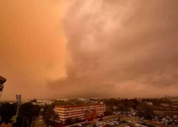 LLEGA HOY POLVO DEL SAHARA A NL