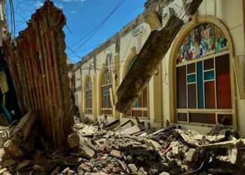 SE DESPLOMA TECHO DE IGLESIA EN CERRALVO