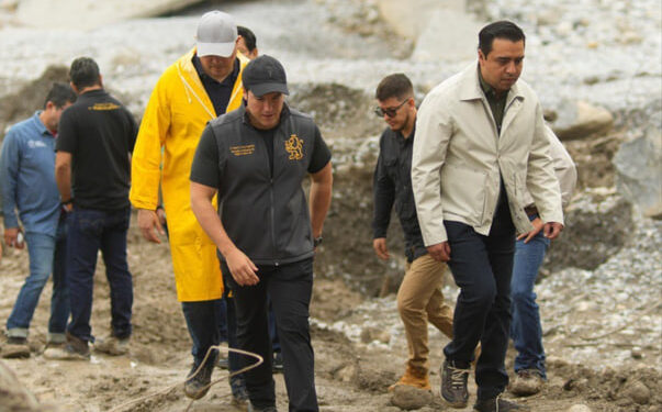 RECORRE SAMUEL SUR DE NL TRAS PASO DE ‘ALBERTO’