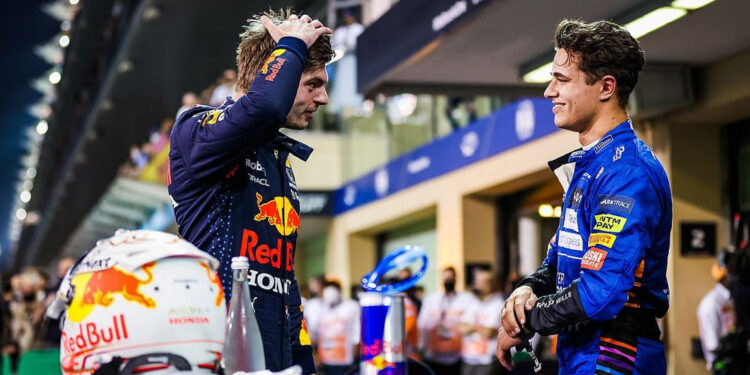 LANDO NORRIS Y MAX VERSTAPPEN: RIVALIDAD Y RESPETO EN LA F1 1 LANDO NORRIS Y MAX VERSTAPPEN: RIVALIDAD Y RESPETO EN LA F1