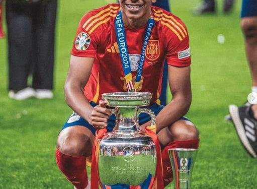 LAMINE YAMAL Y SU CELEBRACIÓN DE LA EUROCOPA CON MÚSICA ARGENTINA 1 LAMINE YAMAL Y SU CELEBRACIÓN DE LA EUROCOPA CON MÚSICA ARGENTINA