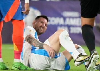 MESSI SE LESIONA EL TOBILLO Y SE PIERDE DOS PARTIDOS CON INTER MIAMI EN MLS