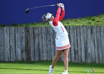 GABY LÓPEZ TERMINA EN EL TOP 3 DE LA PRIMERA RONDA DE GOLF FEMENINO