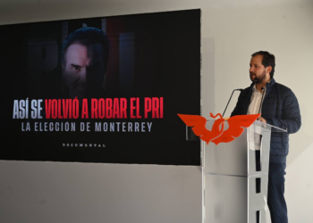 PRESENTA MC DOCUMENTAL ‘ASÍ SE VOLVIÓ A ROBAR EL PRI LA ELECCIÓN EN MONTERREY’