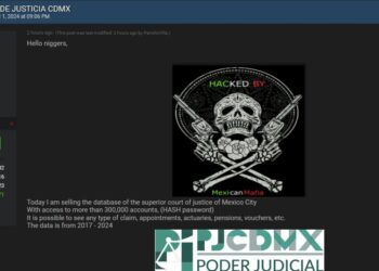GRUPO DE HACKERS MEXICAN MAFIA ATACA SISTEMAS DEL TSJCDMX