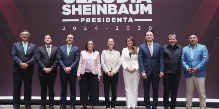 ANALIZA SHEINBAUM CON GOBERNADORES ACUEDUCTO AL PÁNUCO 1 ANALIZA SHEINBAUM CON GOBERNADORES ACUEDUCTO AL PÁNUCO