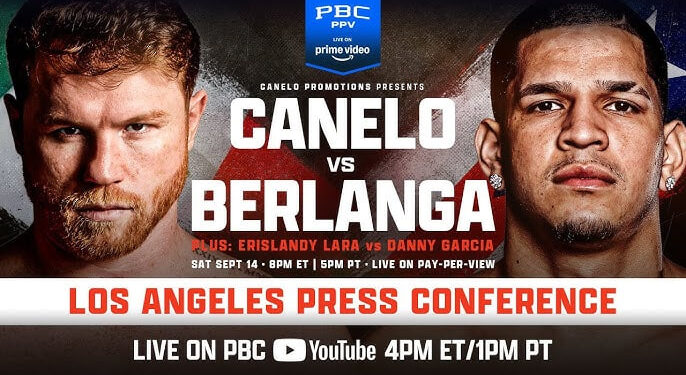 CANELO ÁLVAREZ SE ENFRENTARÁ A EDGAR BERLANGA EL 14 DE SEPTIEMBRE EN LAS VEGAS 1 CANELO ÁLVAREZ SE ENFRENTARÁ A EDGAR BERLANGA EL 14 DE SEPTIEMBRE EN LAS VEGAS