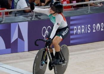 DANIELA GAXIOLA SE DESTACA EN PRUEBA DE KEIRIN EN PARÍS 2024