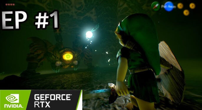 RECREAN ZELDA: OCARINA OF TIME EN UNREAL ENGINE 5 Y ASOMBRA A LOS FANS