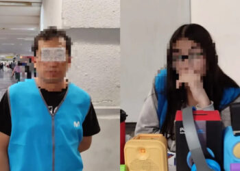 TIENEN SEXO EN METRO DE CDMX Y LOS DETIENEN