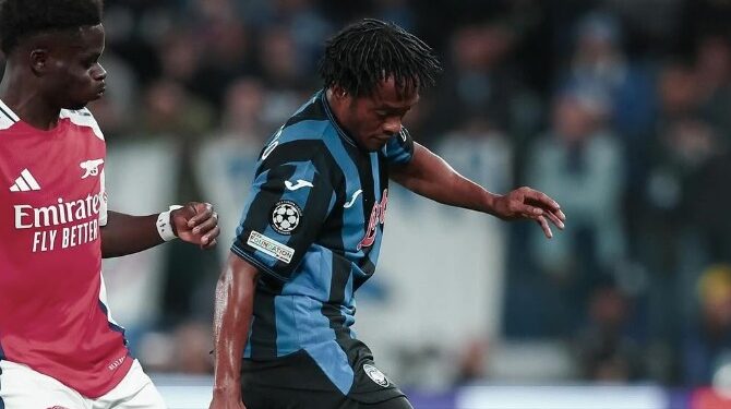 CUADRADO DEBUTA EN LA CHAMPIONS CON ATALANTA