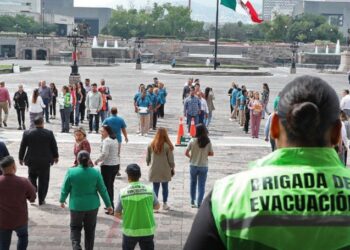 PARTICIPA NUEVO LEÓN EN SIMULACRO NACIONAL