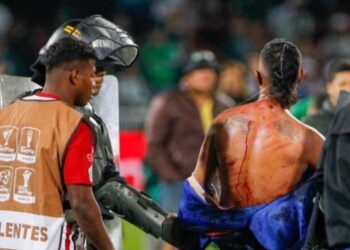 INCIDENTES SUSPENDEN PARTIDO ENTRE NACIONAL Y JUNIOR