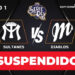 SUSPENDEN POR REFORMA JUDICIAL JUEGO 1 DE SERIE FINAL DE BEISBOL SULTANES VS. DIABLOS 7 SUSPENDEN POR REFORMA JUDICIAL JUEGO 1 DE SERIE FINAL DE BEISBOL SULTANES VS. DIABLOS