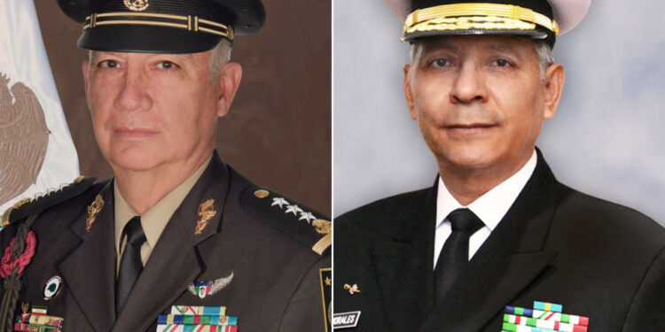 NOMBRA SHEINBAUM TITULARES DE SEDENA Y SEMAR 1 NOMBRA SHEINBAUM TITULARES DE SEDENA Y SEMAR