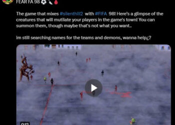FÚTBOL Y HORROR SE UNEN EN UN PROYECTO QUE MEZCLA FIFA 98 Y SILENT HILL