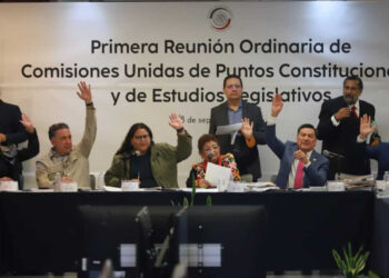 AVALAN REFORMA JUDICIAL EN COMISIONES Y QUEDA A UN VOTO DE SER APROBADA EL MIÉRCOLES
