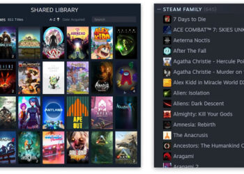 STEAM PERMITE GRUPOS FAMILIARES: MÁS JUEGOS GRATIS ENTRE AMIGOS