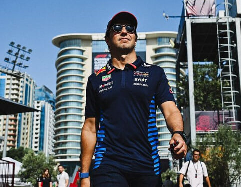 CHECO PÉREZ LISTO PARA EL GP DE AZERBAIYÁN 1 CHECO PÉREZ LISTO PARA EL GP DE AZERBAIYÁN