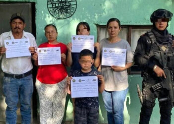 LOCALIZA FUERZA CIVIL A FAMILIA DESAPARECIDA