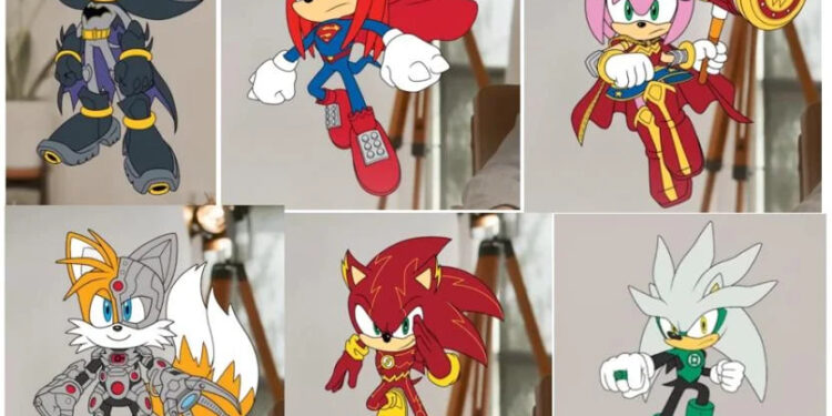 SEGA Y DC ANUNCIAN INESPERADO CROSSOVER ENTRE SONIC Y SUPERHÉROES DE DC 1 SEGA Y DC ANUNCIAN INESPERADO CROSSOVER ENTRE SONIC Y SUPERHÉROES DE DC
